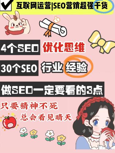 互联网运营|SEO优化干货行业经验+运营思维